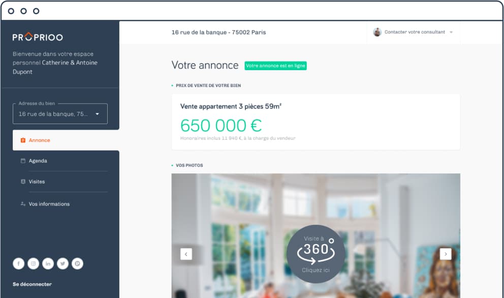 Espace client