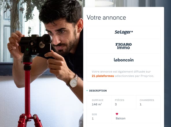 Commercialisation de votre bien